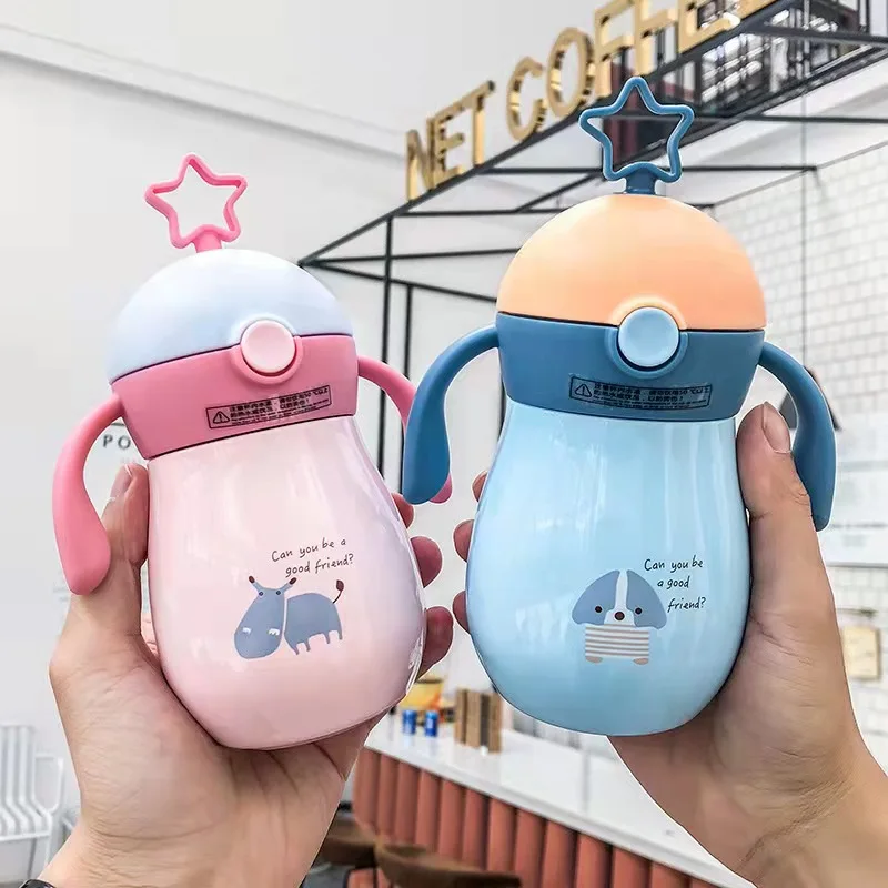 316 Stainless Steel Star Baby Vacuum Flask Cute Cartoon Children's Silicone Straw Water Cup Outdoor Portable Cup Thermos Bottle
316 Stainless Steel Star Baby Vacuum Flask Cute Cartoon Children's Silicone Straw Water Cup Outdoor Portable Cup Thermos Bottle