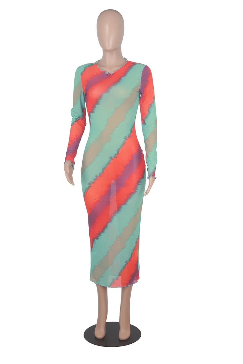 Sexy Mesh Sheer Night Party Dress Birthday Club Outfit Women See Through Summer Clothes Long Sleeve Bodycon Midi Dresses
Sexy Mesh Sheer Night Party Dress Birthday Club Outfit Women See Through Summer Clothes Long Sleeve Bodycon Midi Dresses