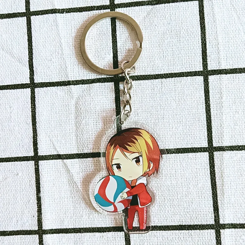 Haikyuu! Kageyama Kozume Kenma Kuroo аниме акриловая фигурка подвеска брелок украшение