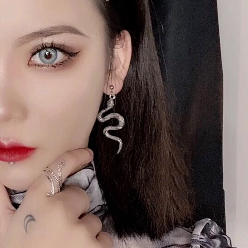 Korean Earrings Trendy 2021 Korean Fashion Retro Snake Winding Earrings Ear Clip For Women Personality Grunge Jewelry Wholesale
Korean Earrings Trendy 2021 Korean Fashion Retro Snake Winding Earrings Ear Clip For Women Personality Grunge Jewelry Wholesale