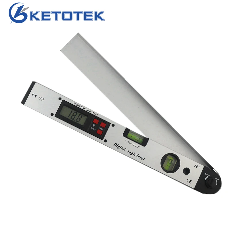 Цифровой угломер KETOTEK Inclinometer 400 мм
Цифровой угломер KETOTEK Inclinometer 400 мм