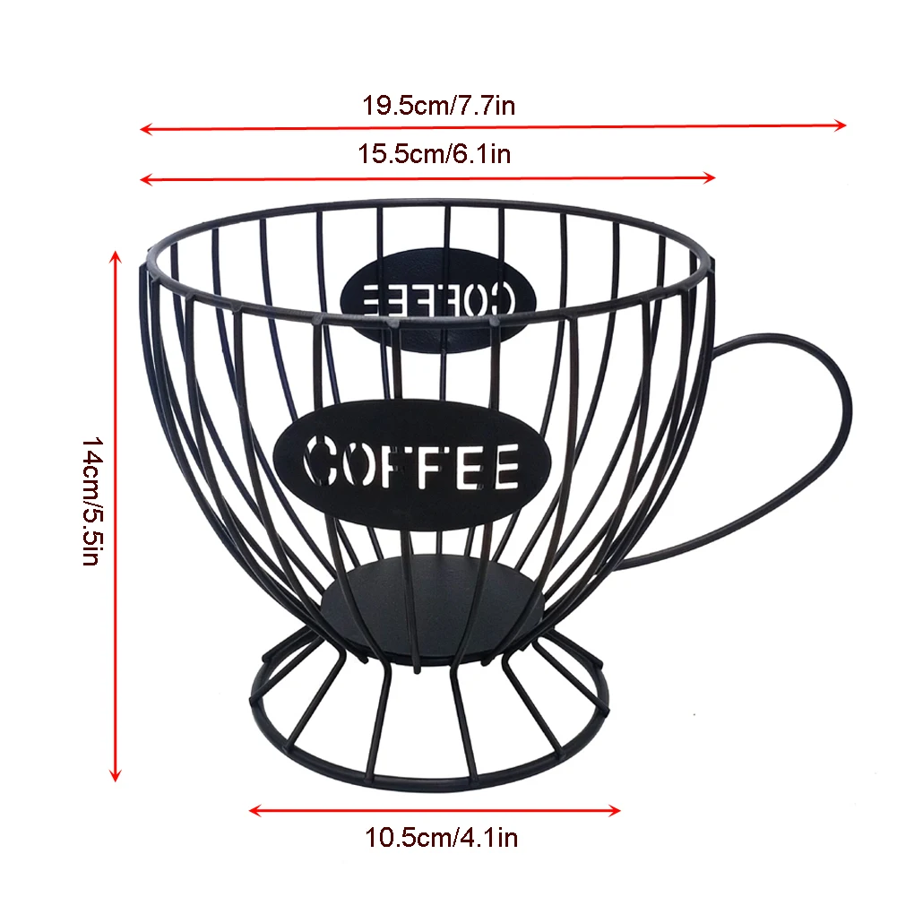 Universal Coffee Capsule Storage Basket Coffee Cup Basket Vintage Coffee Pod Organizer Holder Black For Home Cafe Hotel Dropship
Universal Coffee Capsule Storage Basket Coffee Cup Basket Vintage Coffee Pod Organizer Holder Black For Home Cafe Hotel Dropship