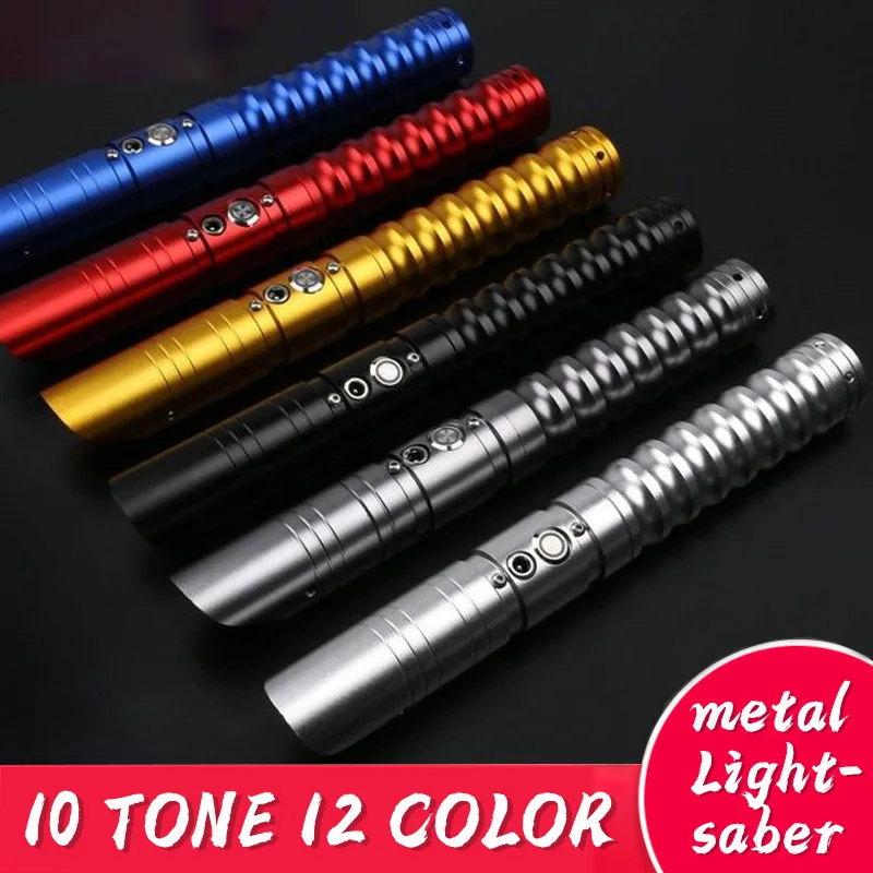 Lightsaber Heavy Fighting Metal Handle 12 цветов изменить 10 комплектов звуковые шрифты Rgb Force Fx Foc Blaster игрушки для детей лазерный меч
Lightsaber Heavy Fighting Metal Handle 12 цветов изменить 10 комплектов звуковые шрифты Rgb Force Fx Foc Blaster игрушки для детей лазерный меч