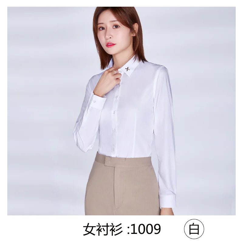 Solid color men's professional white shirt business office staff suit women's temperament dress shirt
Solid color men's professional white shirt business office staff suit women's temperament dress shirt