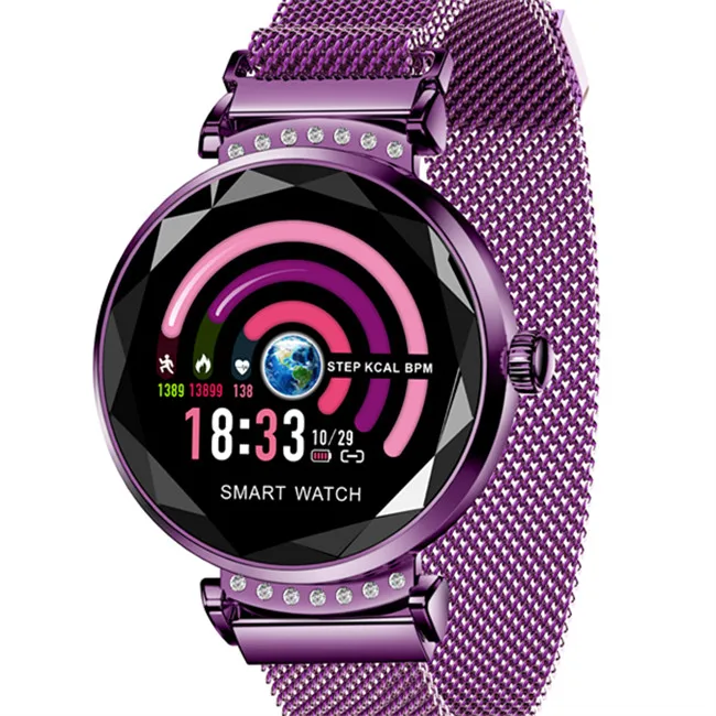 Best Sales Smart Watch H2 Ladies Smartwatch H1 Women Fitness Tracker Waterproof Heart Rate Monitor | Электроника