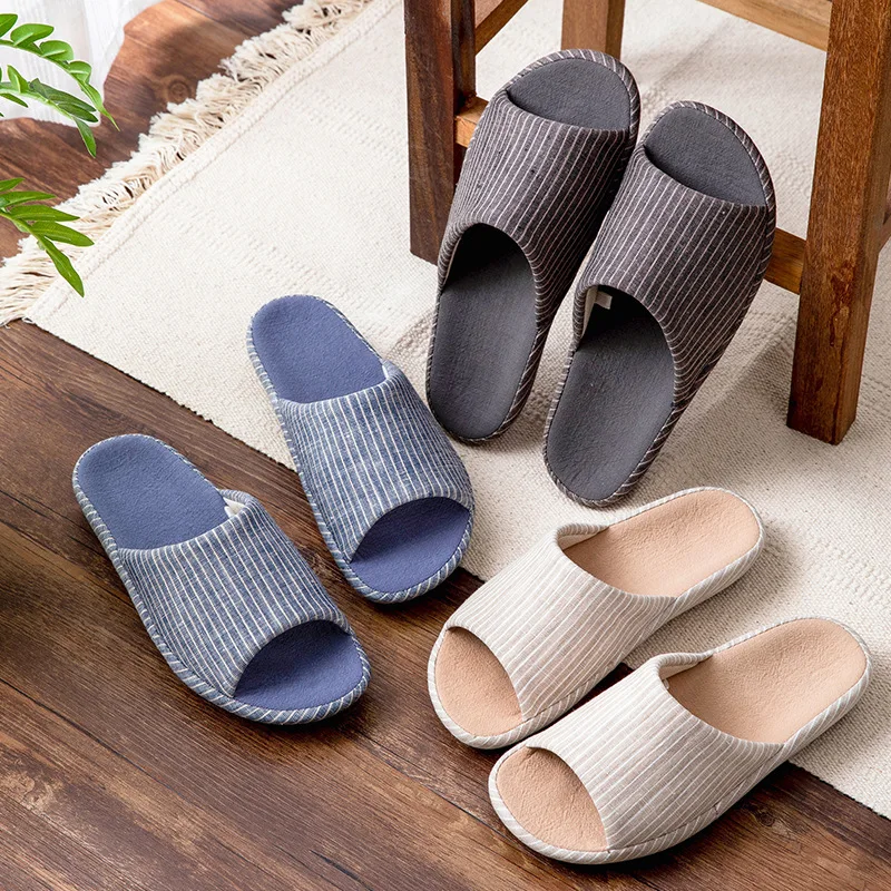 Home linen slippers Household indoor slippers Men's spring and autumn household slippers Women's slippers Slippers shoes
Home linen slippers Household indoor slippers Men's spring and autumn household slippers Women's slippers Slippers shoes
