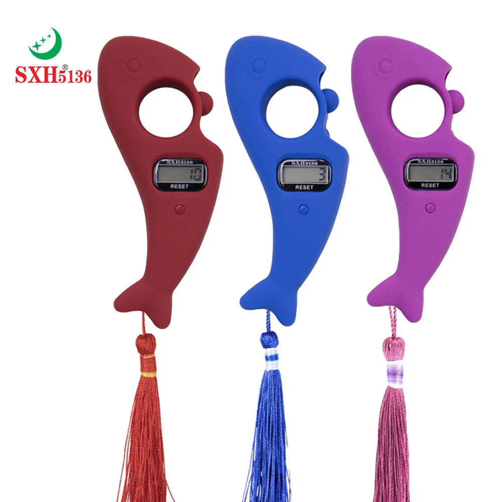 SXH5136 Factory Wholesale Electronics Digital Tally Counter Fish Shape Prayer Digital Tasbih 
SXH5136 Factory Wholesale Electronics Digital Tally Counter Fish Shape Prayer Digital Tasbih