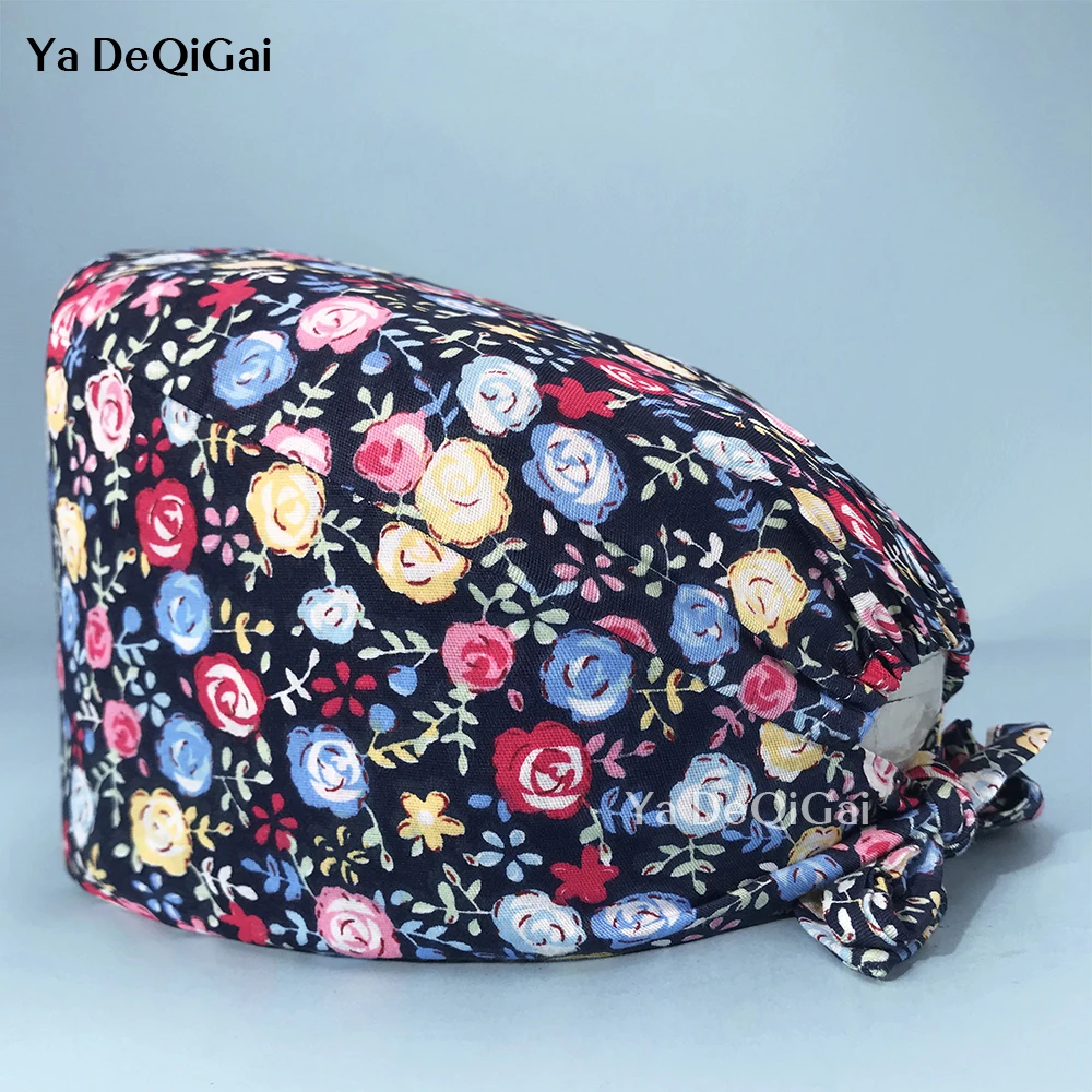 cotton Breathable Unisex nursing caps Fashion Cartoon cute Printed Pet Grooming Work Cap Adjustable Hygiene Care Caps Custom
cotton Breathable Unisex nursing caps Fashion Cartoon cute Printed Pet Grooming Work Cap Adjustable Hygiene Care Caps Custom