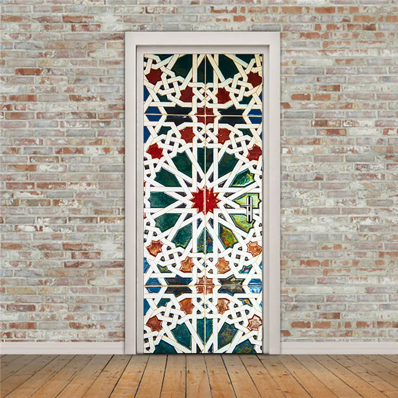 Color Kaleidoscope Glass Door Sticker Bedroom Door Renovation Creative Self-adhesive Decoration Waterproof Door Sticker 77x200
Color Kaleidoscope Glass Door Sticker Bedroom Door Renovation Creative Self-adhesive Decoration Waterproof Door Sticker 77x200