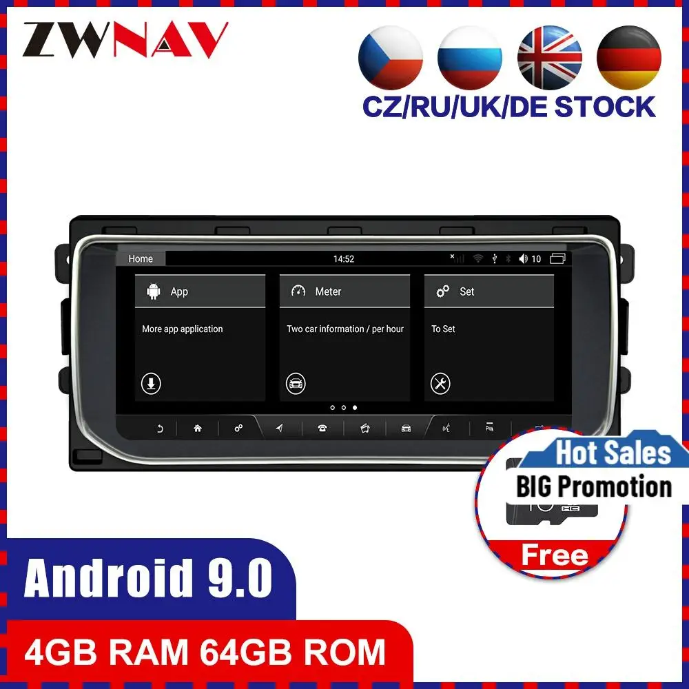 Автомобильный мультимедийный плеер для Land Range Rover Sport L494, Android 9,0, 2013-2016, автомагнитола, стерео, GPS, головное устройство, GPS, сенсорный экран Navi
Автомобильный мультимедийный плеер для Land Range Rover Sport L494, Android 9,0, 2013-2016, автомагнитола, стерео, GPS, головное устройство, GPS, сенсорный экран Navi