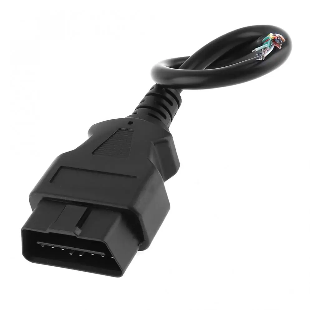 OBD-II 16Pin Plastic Black Male Connect Opening Line Cars Diagnostic Interface Connector with 23CM Extension Line Accessories
OBD-II 16Pin Plastic Black Male Connect Opening Line Cars Diagnostic Interface Connector with 23CM Extension Line Accessories