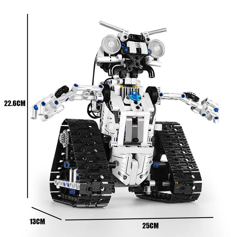 Technology 3 in 1 robot APP version High-Tech Toys The APP RC Control Power Transbot Robot Model Building Blocks Bricks Kids Toy
Technology 3 in 1 robot APP version High-Tech Toys The APP RC Control Power Transbot Robot Model Building Blocks Bricks Kids Toy