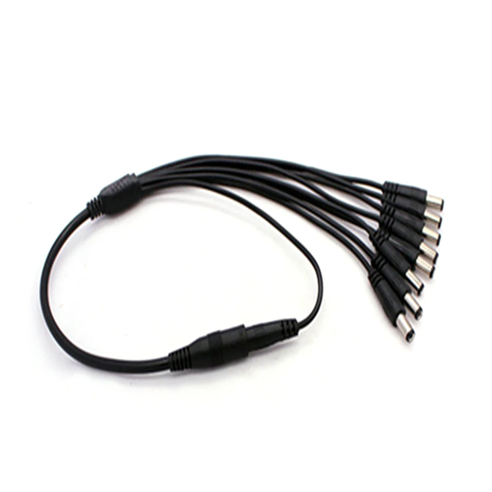 1 Split 8 Power Cable 5521 DC Connector 1 Female to 8 Male Power Splitter Cable Y Adapter for CCTV Cameras LED Light Bars
1 Split 8 Power Cable 5521 DC Connector 1 Female to 8 Male Power Splitter Cable Y Adapter for CCTV Cameras LED Light Bars