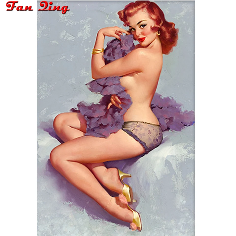 100% Full 5D Diy Diamond Painting Sexy Women 3D Cross Stitch Round Rhinestone Picture Pastes Diamond Mosaic Nude Woman Crafts
100% Full 5D Diy Diamond Painting Sexy Women 3D Cross Stitch Round Rhinestone Picture Pastes Diamond Mosaic Nude Woman Crafts
