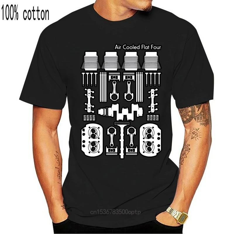 New Cooling T Shirt Air Cooled Flat Four White T-Shirt Men Cartoon Print Classic Streetwear Tee Shirt Cotton Funny Music T Shirt
New Cooling T Shirt Air Cooled Flat Four White T-Shirt Men Cartoon Print Classic Streetwear Tee Shirt Cotton Funny Music T Shirt
