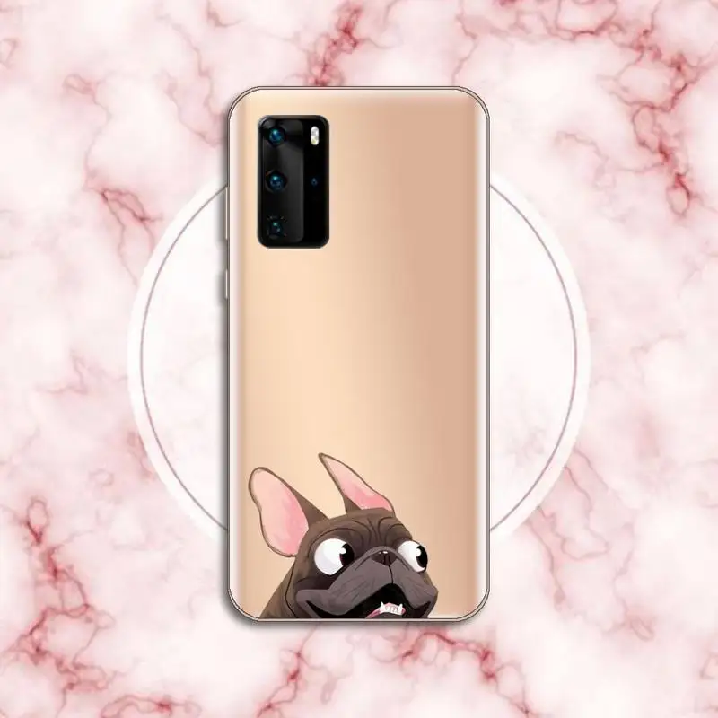 Pug Dog French Bulldog Cute pet Phone Case Transparent for Huawei P honor 8 10i 20 30 40 smart 2019
Pug Dog French Bulldog Cute pet Phone Case Transparent for Huawei P honor 8 10i 20 30 40 smart 2019