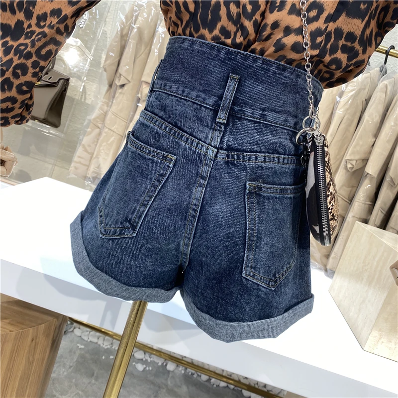 Niche design 2021 New New Three-button High-waisted Wash Pants For School Casual Cuffed Wide-leg Pants 
Niche design 2021 New New Three-button High-waisted Wash Pants For School Casual Cuffed Wide-leg Pants