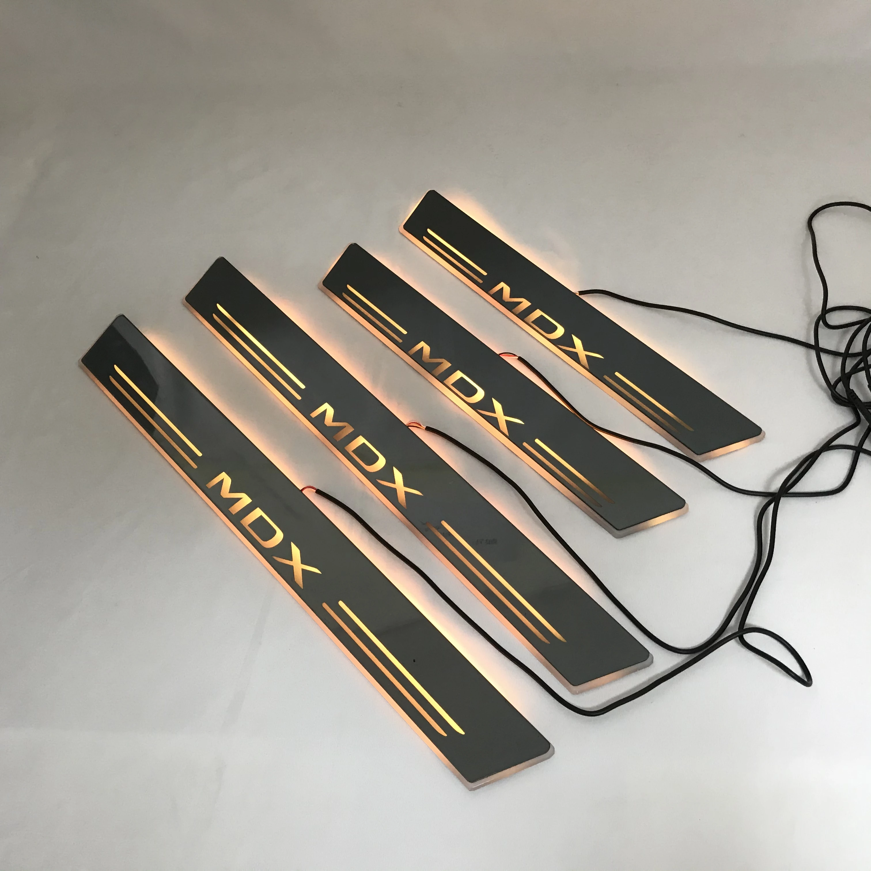 RQXR led door sill plate for Acura mdx multi colors door scuff welcome lights flat lining overlay Car accessories, 4pcs
RQXR led door sill plate for Acura mdx multi colors door scuff welcome lights flat lining overlay Car accessories, 4pcs