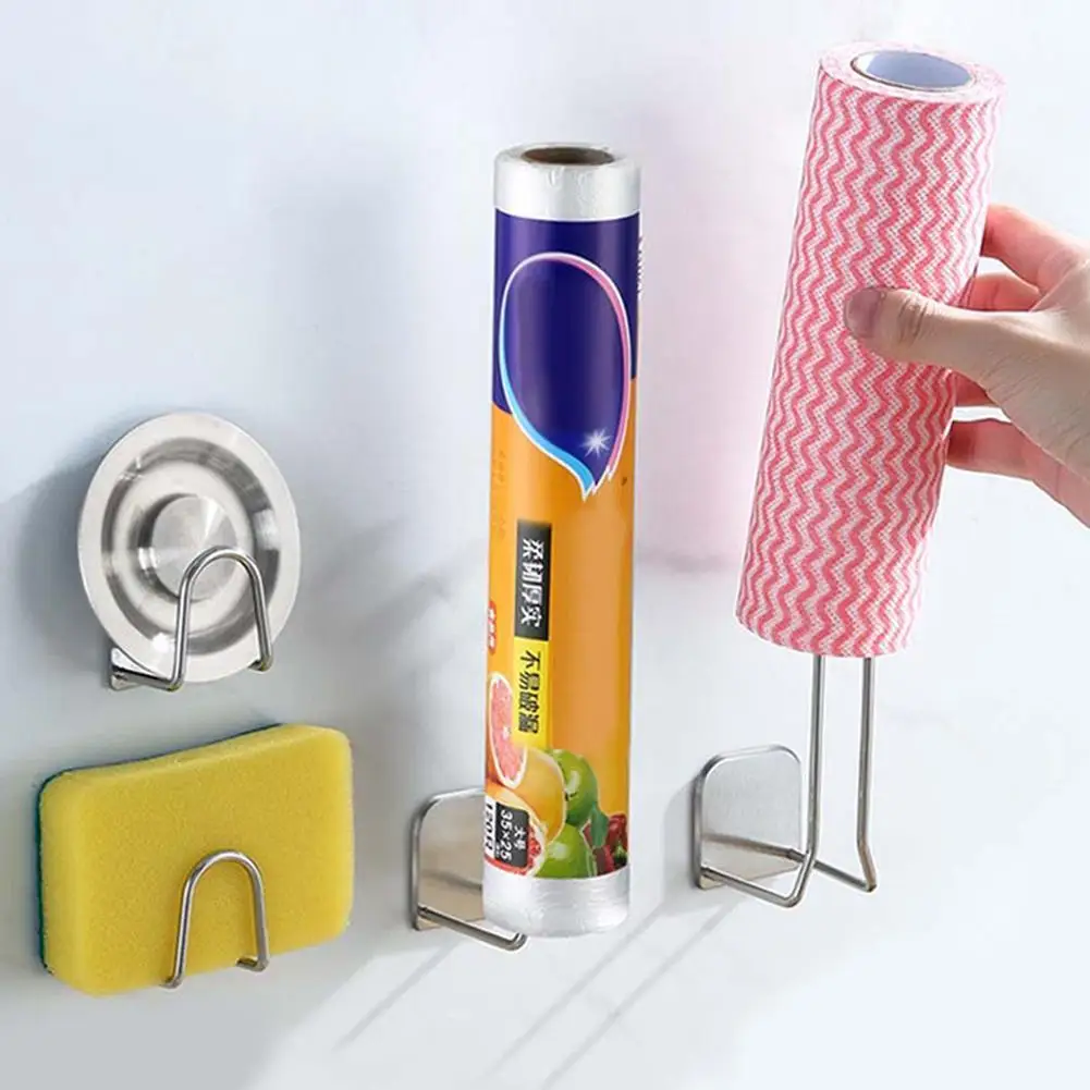 1PC Steel Sponge Holder Self Adhesive Sink Sponges Kitchen Storage Drying Drain Shelf Lid Holding Rack A5W7
1PC Steel Sponge Holder Self Adhesive Sink Sponges Kitchen Storage Drying Drain Shelf Lid Holding Rack A5W7
