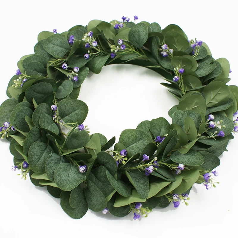 Artificial Eucalyptus Wreath,16 Inch Eucalyptus Leaves Wreath with Flowers Green Leaf Wreath Front Door Wall Decor
Artificial Eucalyptus Wreath,16 Inch Eucalyptus Leaves Wreath with Flowers Green Leaf Wreath Front Door Wall Decor