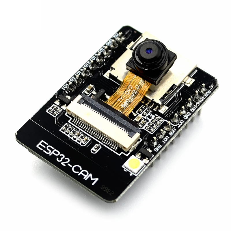 ESP32-CAM WiFi Bluetooth Board ESP32-CAM-MB Micro USB to Serial Port CH340G with OV2640 2MP Camera Module Dual Mode for no H3CA
ESP32-CAM WiFi Bluetooth Board ESP32-CAM-MB Micro USB to Serial Port CH340G with OV2640 2MP Camera Module Dual Mode for no H3CA