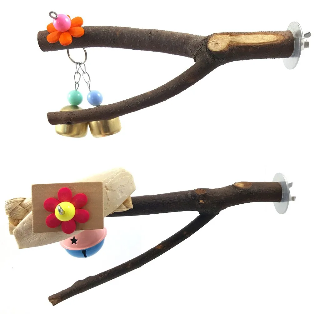 Bird Toys Parrot Wood Pack Bird Perch Parrot Natural Wood Fork Stand Perch, Birdcage Stands Platform Pet Bird Toys 
Bird Toys Parrot Wood Pack Bird Perch Parrot Natural Wood Fork Stand Perch, Birdcage Stands Platform Pet Bird Toys