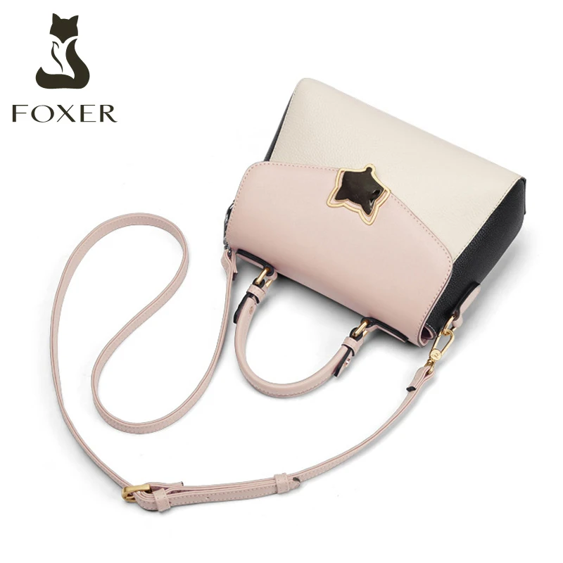 FOXER 2021 New women Leather bag fashion luxury handbags women bags designer tote women leather Shoulder Crossbody Bags
FOXER 2021 New women Leather bag fashion luxury handbags women bags designer tote women leather Shoulder Crossbody Bags