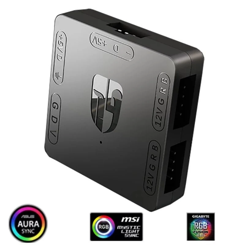 DEEPCOOL RGB converter 5V ARGB to 12V RGB magnetic installation SATA interface suitable for ASUS Gigabyte and MSI
DEEPCOOL RGB converter 5V ARGB to 12V RGB magnetic installation SATA interface suitable for ASUS Gigabyte and MSI