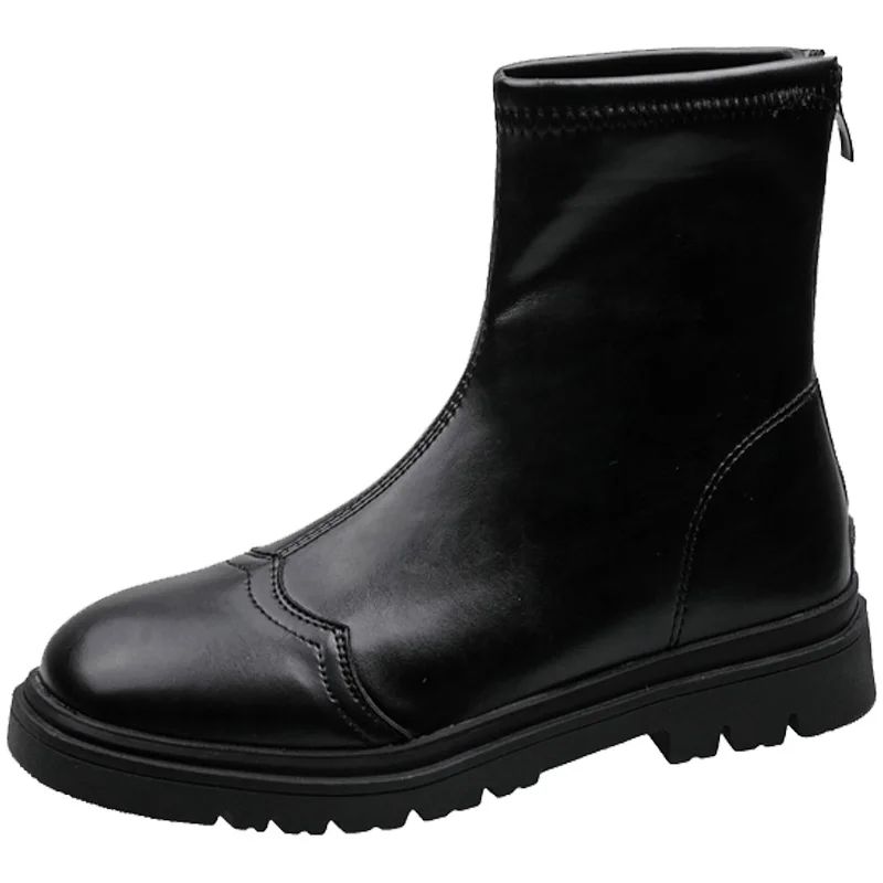 SONL ARFU Mid-Calf Long boots for children autumn and winter New thin Knight boots all-matching versatile stretch short boots
SONL ARFU Mid-Calf Long boots for children autumn and winter New thin Knight boots all-matching versatile stretch short boots