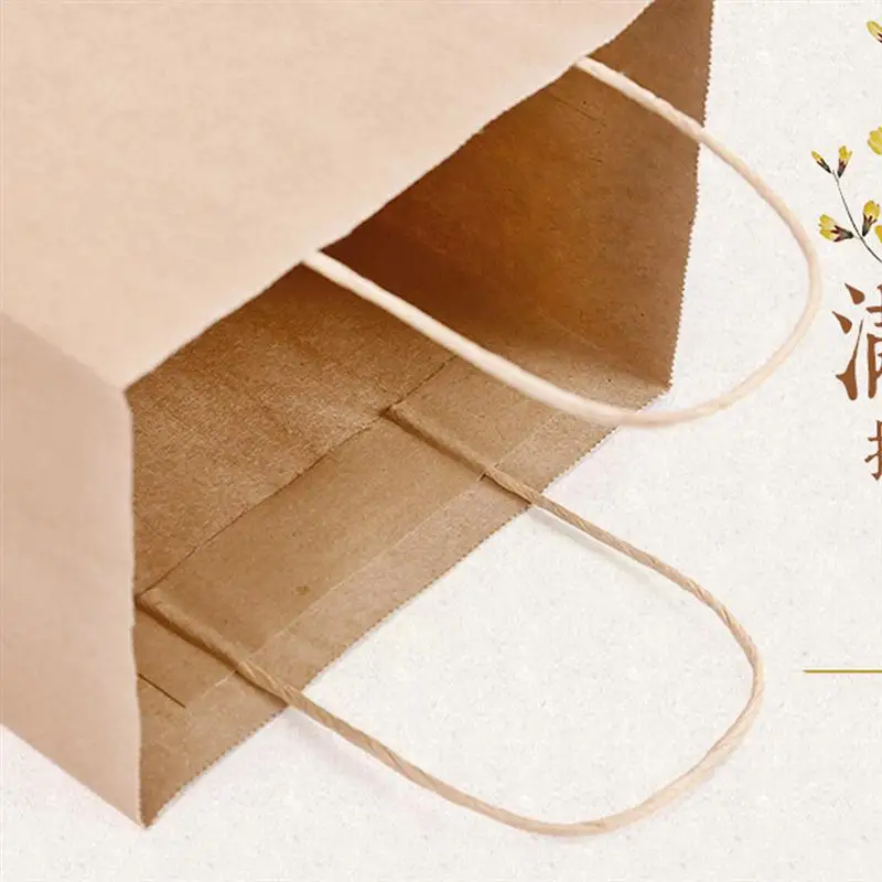 50 Pcs Kraft Paper Bag No Printed Sturdy Solid Color Wine Packing Bags Gift Bags with Handle for Reception Party Wedding
50 Pcs Kraft Paper Bag No Printed Sturdy Solid Color Wine Packing Bags Gift Bags with Handle for Reception Party Wedding