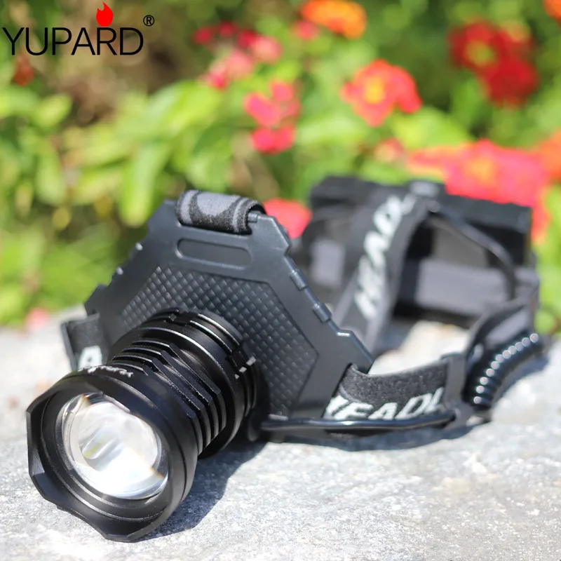 Мощный налобный фонарь XHP70.2 светодиодный с зумом тактический охотничий для