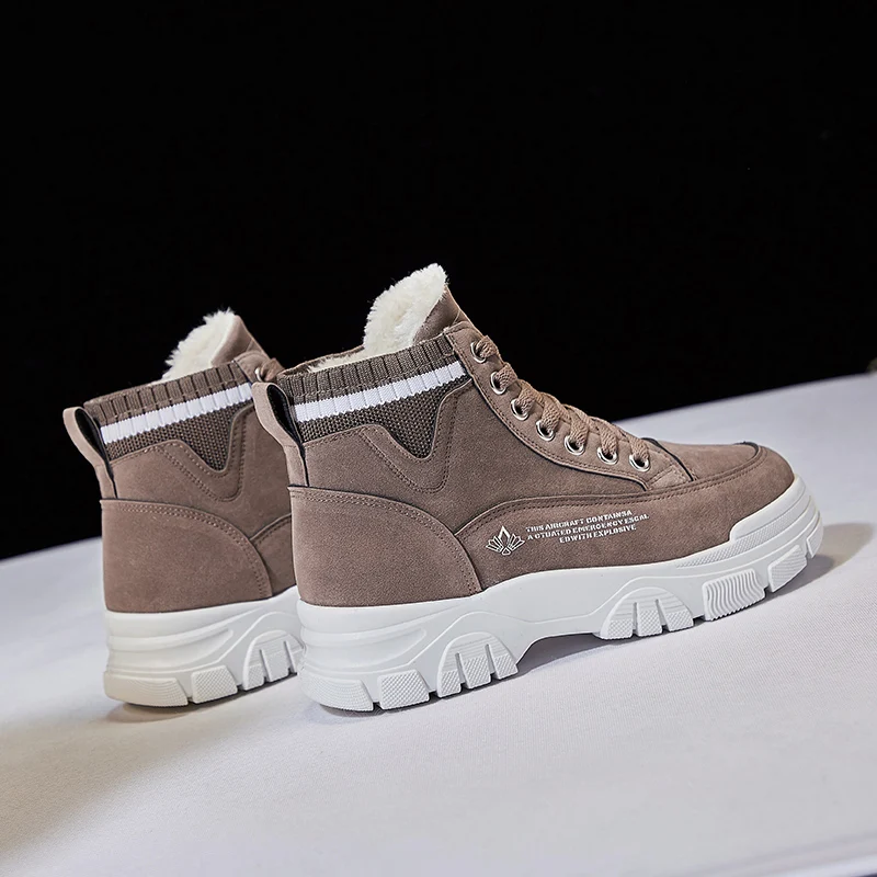 Women Shoes Winter Casual Shoes High Increase Plush Keep Warm Sneakers Female Flats Platform High Top Snow Footwear Size 35-40
Women Shoes Winter Casual Shoes High Increase Plush Keep Warm Sneakers Female Flats Platform High Top Snow Footwear Size 35-40