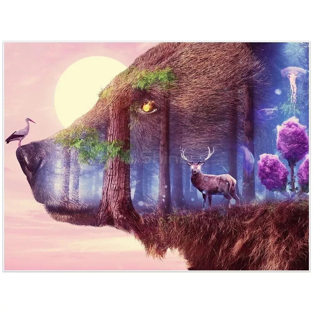 Bear Deer Animal 5D DIY Diamond Painting Square Round Rhinestone Hobby Crafts Mosaic Handmade Gifts Cross Stitch Home Decoration
Bear Deer Animal 5D DIY Diamond Painting Square Round Rhinestone Hobby Crafts Mosaic Handmade Gifts Cross Stitch Home Decoration