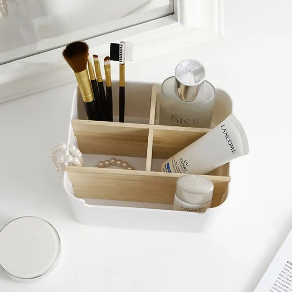 Remote Control Holder Desktop Makeup Organizer 5-Compartment Storage Box Stationery Holder Organizer For Living Room Bathroom
Remote Control Holder Desktop Makeup Organizer 5-Compartment Storage Box Stationery Holder Organizer For Living Room Bathroom
