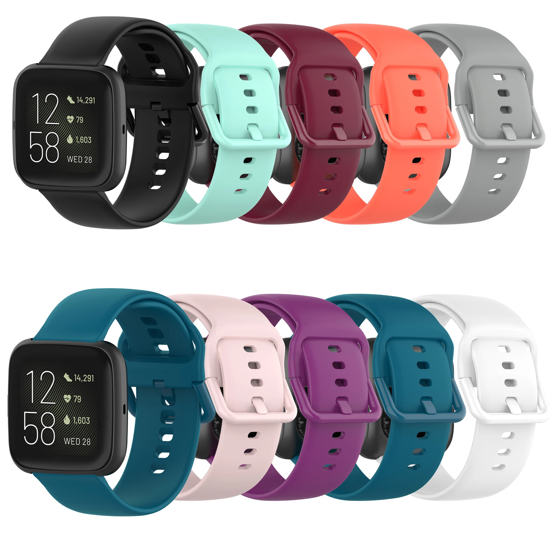 Official Silicone Band For Versa Lite/versa 2 Sport Rubber Original Watchband For Fitbit versa /blaze Wristband Replace Bracelet
Official Silicone Band For Versa Lite/versa 2 Sport Rubber Original Watchband For Fitbit versa /blaze Wristband Replace Bracelet