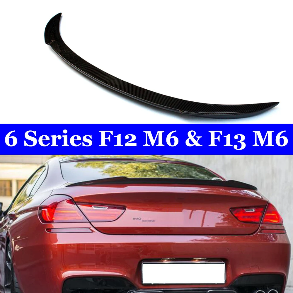 Auto Racing Car Rear Wing For BMW 6 Series F06 M6 4-Door Sedan Carbon Fiber V Style Spoiler Back Boot Lip
Auto Racing Car Rear Wing For BMW 6 Series F06 M6 4-Door Sedan Carbon Fiber V Style Spoiler Back Boot Lip