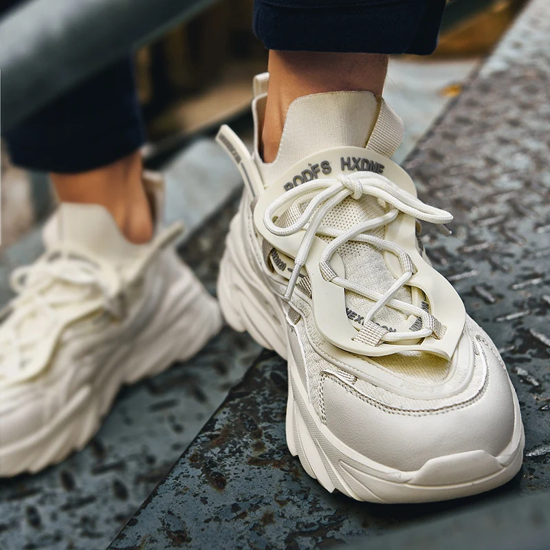 Summer Men's Chunky Sneakers Breathable Height Increasing Men Casual Shoes Street Style Fashion Adult Man Sneakers Footwear
Summer Men's Chunky Sneakers Breathable Height Increasing Men Casual Shoes Street Style Fashion Adult Man Sneakers Footwear