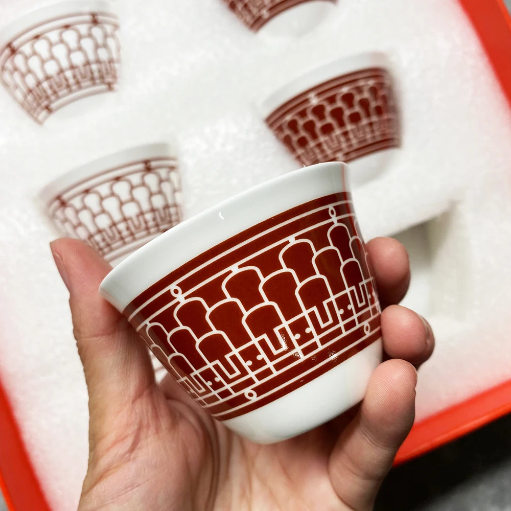 Новое поступление 80 мл керамическая чашка для эспрессо изоляционная Nespresso