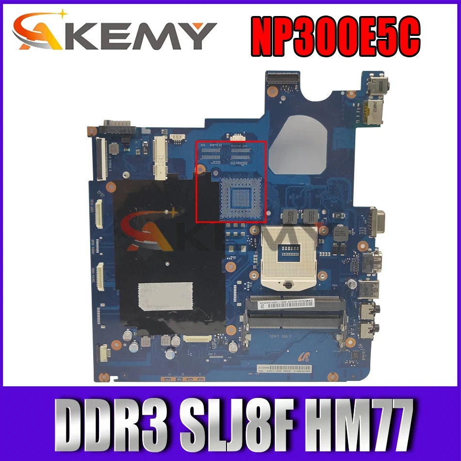 Akemy BA92-11488A BA92-11488B основная плата для Samsung NP300E5C NP300E5X Материнская плата ноутбука PGA 989 DDR3 SLJ8F HM77
Akemy BA92-11488A BA92-11488B основная плата для Samsung NP300E5C NP300E5X Материнская плата ноутбука PGA 989 DDR3 SLJ8F HM77