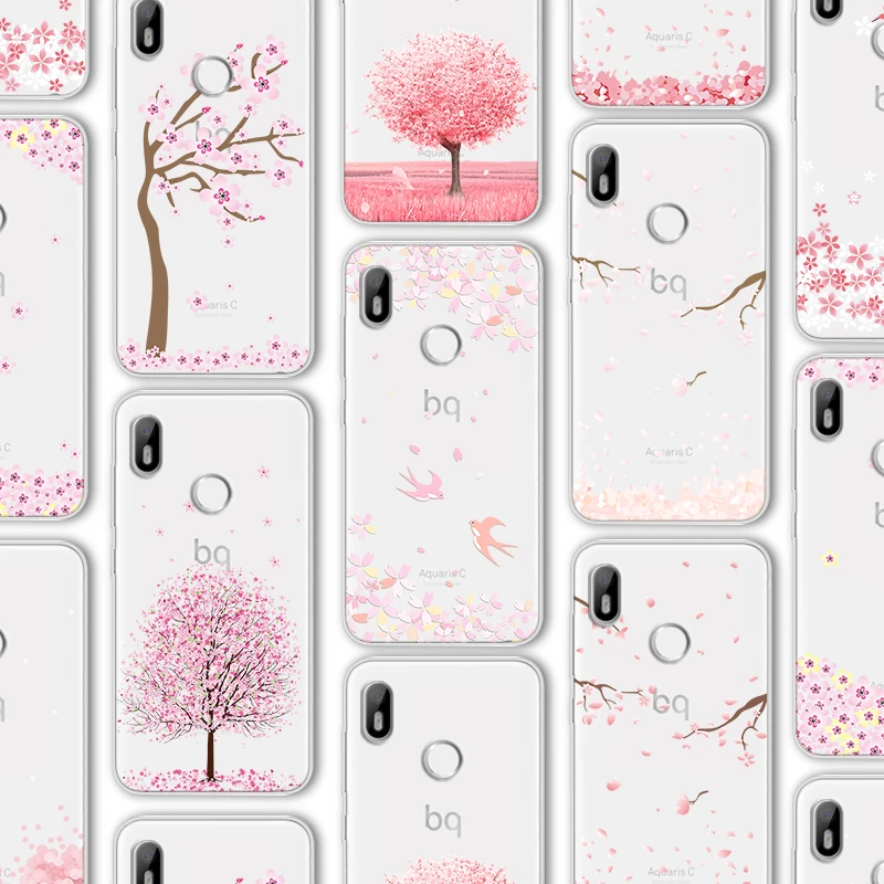Cute Cherry blossoms tree Floral Case For BQ Aquaris X U2 C U X5 V VS X2 Plus Lite Pro E5s M5 M5.5 M 2017 Silicone Cover Funda
Cute Cherry blossoms tree Floral Case For BQ Aquaris X U2 C U X5 V VS X2 Plus Lite Pro E5s M5 M5.5 M 2017 Silicone Cover Funda