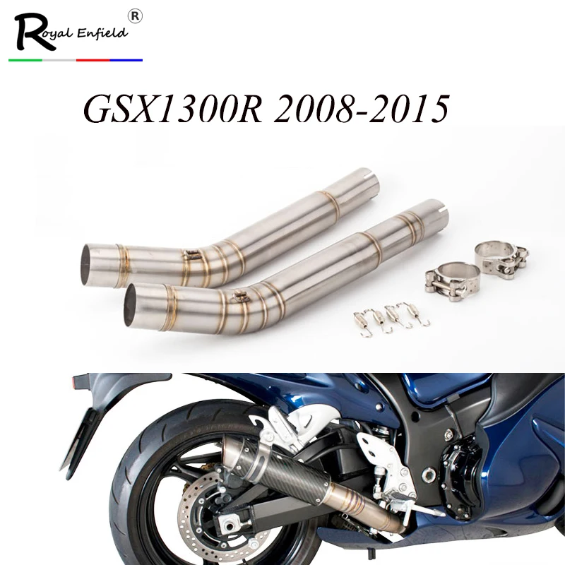 Для Hayabusa GSX1300R полная выхлопная система мотоцикла 2008-2015 из нержавеющей стали