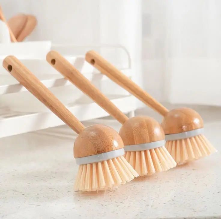Natural Bamboo Long Handle Brush Kitchen Dish Pan Pot Washing Cleaning Brush Household Kitchen Cleaning Products Wholesale
Natural Bamboo Long Handle Brush Kitchen Dish Pan Pot Washing Cleaning Brush Household Kitchen Cleaning Products Wholesale