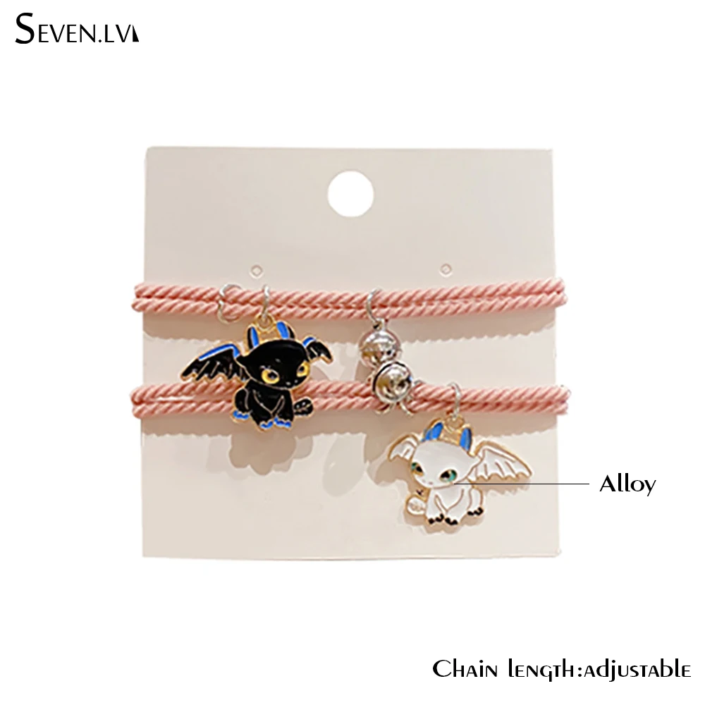 2pcs / set magnet attract couple Bracelet cartoon charm jewelry for women men braided rope bracelets best freinds jewelry gift
2pcs / set magnet attract couple Bracelet cartoon charm jewelry for women men braided rope bracelets best freinds jewelry gift