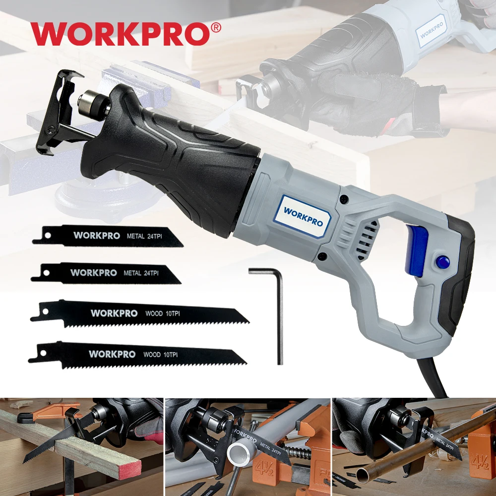 WORKPRO 710W Electric Saw Reciprocating Saw Tools for Wood DIY Electric Tools Power Saw
WORKPRO 710W Electric Saw Reciprocating Saw Tools for Wood DIY Electric Tools Power Saw