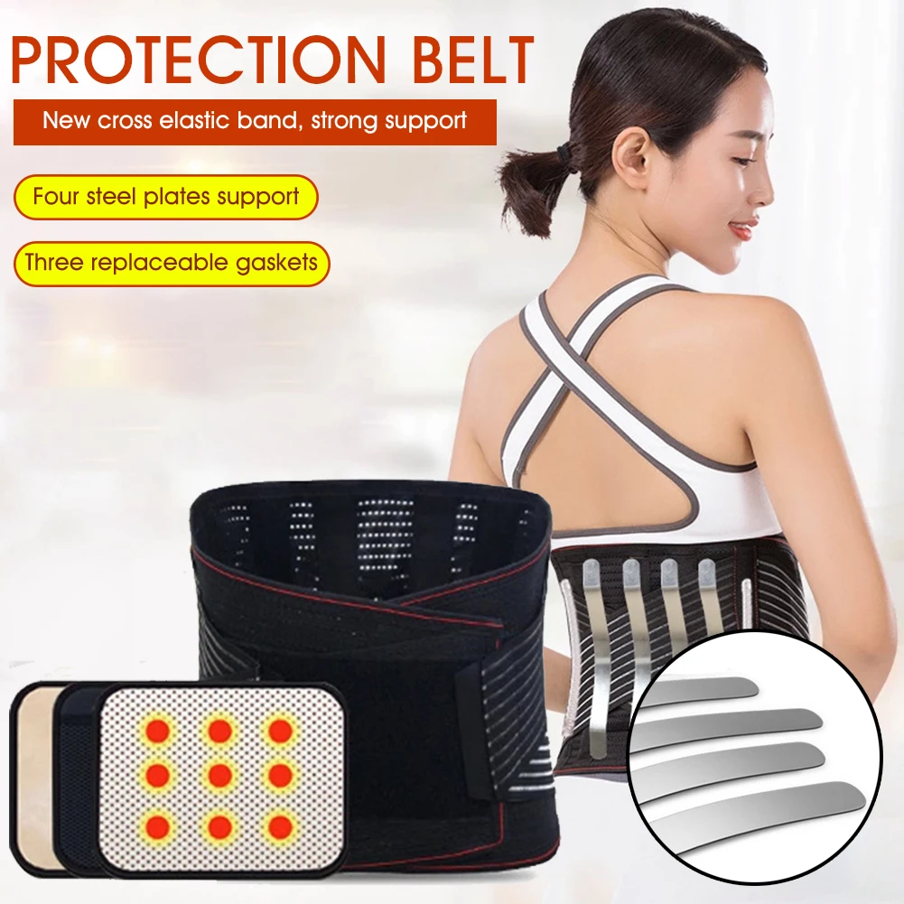 Self-Heating Waist Support Belt Steel Plate Fixed Support Waist Band Protector Magnet to Keep Warm Protector Belt for Men Women
Self-Heating Waist Support Belt Steel Plate Fixed Support Waist Band Protector Magnet to Keep Warm Protector Belt for Men Women