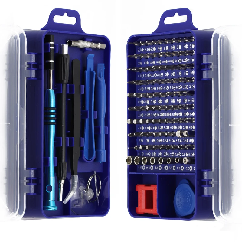 110 in 1 Screwdriver Set 25 in 1 Mini Precision Screwdriver Multi Colors For Computer PC Mobile Phone Device Repair Hand Tools
110 in 1 Screwdriver Set 25 in 1 Mini Precision Screwdriver Multi Colors For Computer PC Mobile Phone Device Repair Hand Tools