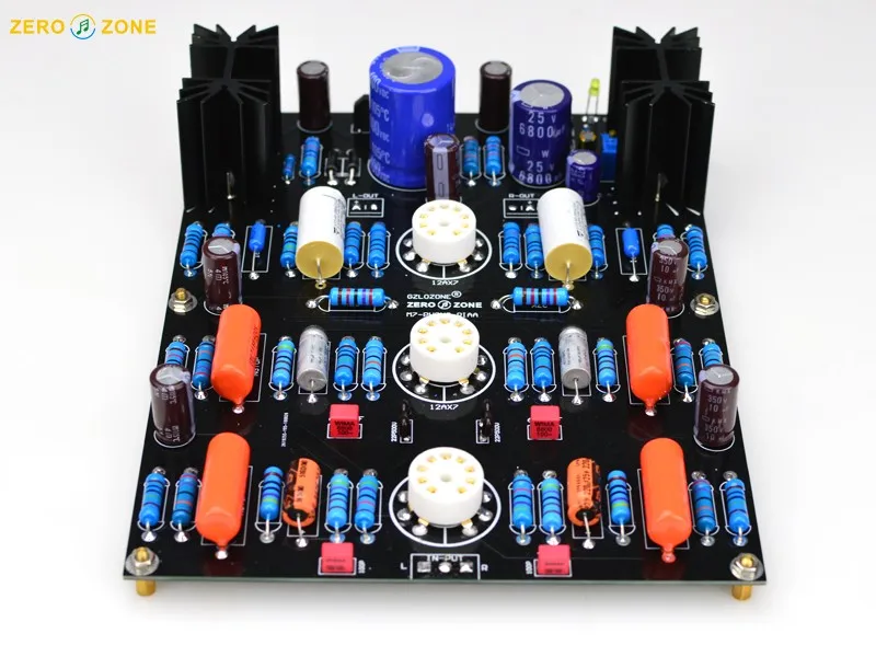 Classic circuit tube phono amplifier finished board (MM phono amplifier) 
Classic circuit tube phono amplifier finished board (MM phono amplifier)