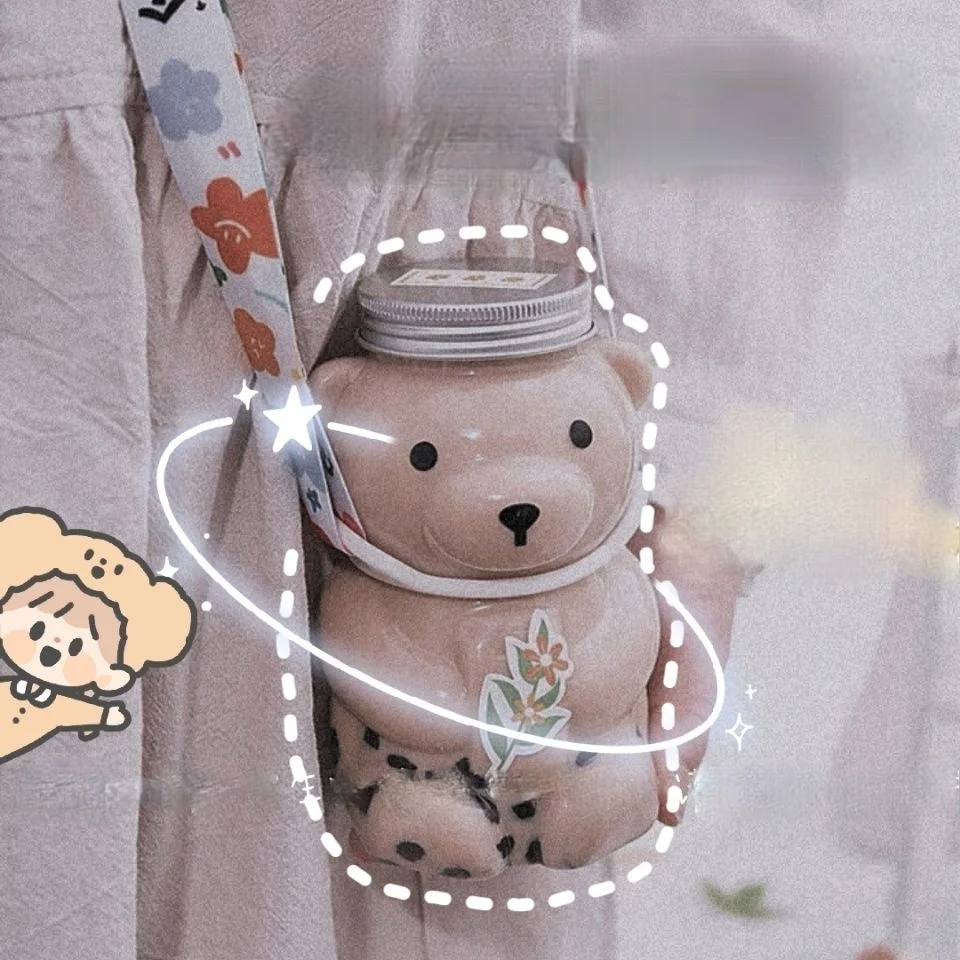 Cartoon Plastic Water Cup Drop-Resistant Cute Children Gift Band Straw Difficult Large Capacity Portable Outdoor Drinking Glass
Cartoon Plastic Water Cup Drop-Resistant Cute Children Gift Band Straw Difficult Large Capacity Portable Outdoor Drinking Glass