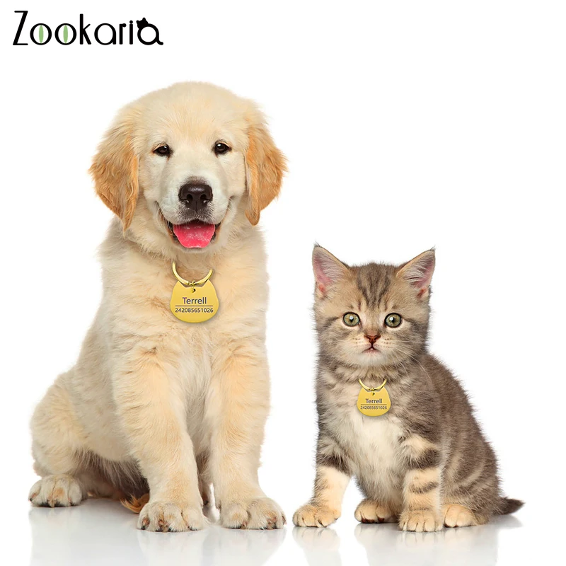Anti-lost Free Engraving Pet ID Tag Pet Cat Collar Accessories Decoration Personalized Collars Cat Tags Engraved Tel Name Tag
Anti-lost Free Engraving Pet ID Tag Pet Cat Collar Accessories Decoration Personalized Collars Cat Tags Engraved Tel Name Tag