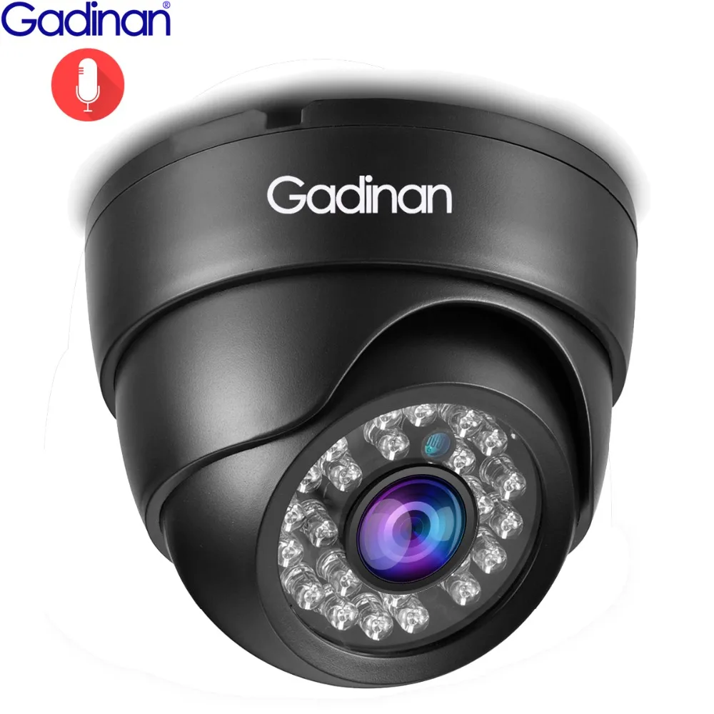 IP-камера Gadinan купольная камера видеонаблюдения 5 МП объектив 2 8 мм SONY IMX335 4